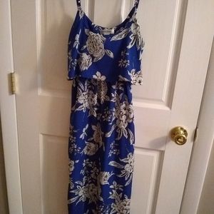 COPY - Motherhood Maternity Floral Popover Maxi Dress